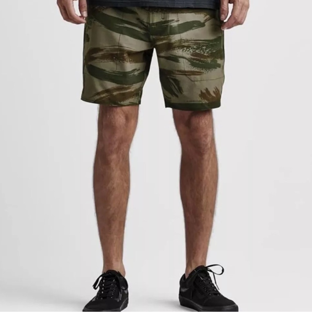 Roark Mens Layover Trail Short 3.0, Durable 4-Way Stretch Adventure Shorts 36